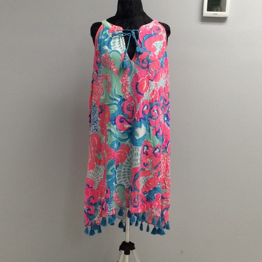 Lilly Pulitzer Tunic Tassel Dress